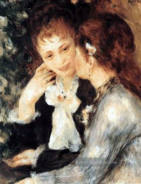  Renoir Malerei - junge Frau Pierre Auguste Renoir sprechen